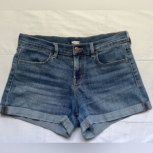 Old Navy Medium Blue Denim Women's Shorts